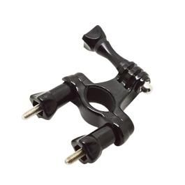 Phoenix Soporte Accesorio para Manillar Sillín Barra Tubo Bicicleta Moto GoPro (todos los modelos) Cámaras Deportivas Ø 1.9-4 cm Pivote 3 Vías