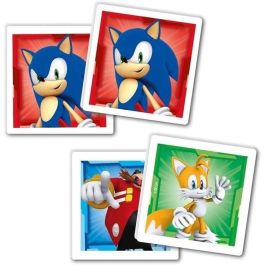 Clementoni - Edukit - Sonic - Caja de aprendizaje 4 en 1 - 2 rompecabezas, 1 nota, 1 juego de 6 cubos - Hecho en Italia - A partir de 4 años Clementoni - Edukit - Sonic - Caja de aprendizaje 4 en 1 - 2 rompecabezas, 1 nota, 1 juego de 6 cubos - Hecho en Italia - A partir de 4 años