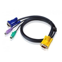 Aten Cable KVM VGA (HDB) PS/2 a SPHD 3-en-1 (Teclado/Ratón/Video) 1.8m Delgado Aten Cable KVM VGA (HDB) PS/2 a SPHD 3-en-1 (Teclado/Ratón/Video) 1.8m Delgado Precio: 17.78999959. SKU: B12G6FZTV6