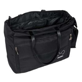Bolso Mickey Mouse Clubhouse Teen Mood Negro 40 x 31 x 17 cm Acolchado