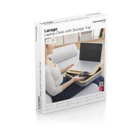 Escritorio Portátil con Bandeja de Almacenaje Larage InnovaGoods