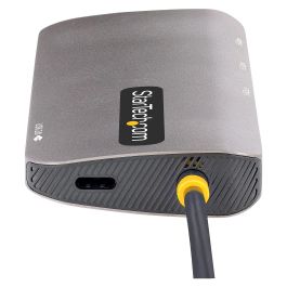 Hub USB Startech 127B-USBC-MULTIPORT Gris