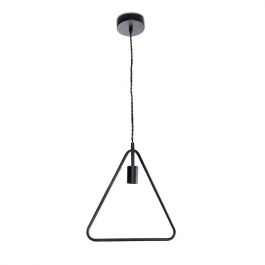 Lámpara Colgante Mya JD3971-01 BK Hierro Negro E27