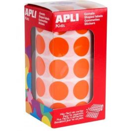 Apli Gomets Redondos Ø 20 mm Rollo Naranja 1770 unidades Precio: 3.50000002. SKU: B1HTH723XR