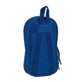 Safta Plumier Mochila Blackfit8 Vacío Azul Oscuro 600D Poliéster para Niños