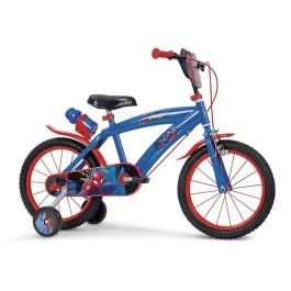 Huffy Bicicleta Spiderman 16" para Niños de 5 a 8 Años Color Azul