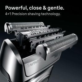 Braun BRA8700216554404 Afeitadora eléctrica Serie 8 Negra 60 minutos de autonomía Carga rápida en 5 minutos