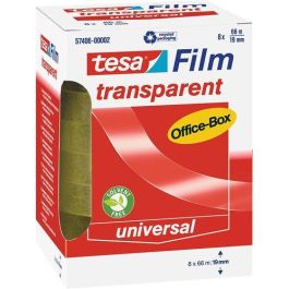 Cinta Adhesiva Tesa Transparent Officebox Rollo 66X19 8 unidades Precio: 28.49999999. SKU: S8418408