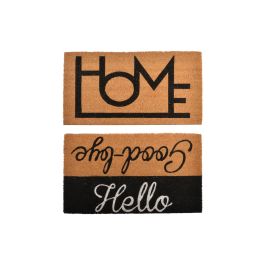 DKD Home Decor Felpudo Fibra de Coco y Goma Marron Negro 45 x 1.5 x 75 cm (2 Unidades) Precio: 10.78999955. SKU: B1C4R87AA8