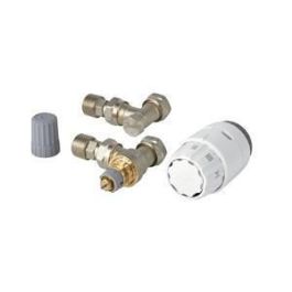 Danfoss RAS-C2 Cabezal Termostático de Radiador Líquido Ángulo 15mm Bidireccional