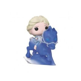 Funko Pop Disney Frozen 2 Elsa Montando Nokk - Figura de Vinilo de 16 cm con Caja Original