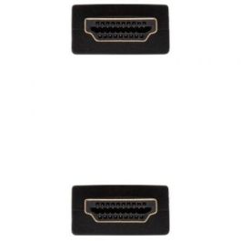 Nanocable 10.15.3801 Cable HDMI V2.0 4K Ultra HD a 60Hz 18Gbps con HDR, ARC y 3D Macho-Macho de 1 metro, Negro