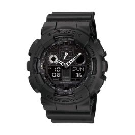 Casio GA1001A1ER Reloj Cronógrafo de Cuarzo para Hombre con Doble Pantalla y Resistencia al Agua 20 ATM