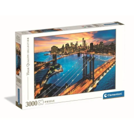 Clementoni Puzzle 33546 de 3000 Piezas Nueva York 118,4 x 84,5 cm Precio: 38.50000022. SKU: S7123637