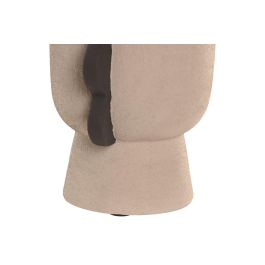 DKD Home Decor Jarrón Urban de Gres Marrón 14 x 38 x 21 cm
