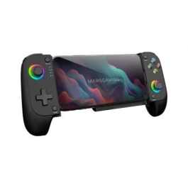 Mars Gaming Gamepad MGPX Inalámbrico Bluetooth 5.0 RGB Neon 2en1 Compatible PS4 PS3 Switch PC Android iOS Smartphones