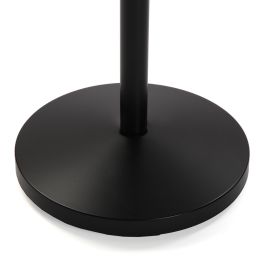 Perchero Negro Eveline Versa 28.5x170 cm - Minimal