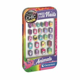 Clementoni Press & Go Nails - Animals Display. Set de Uñas Adhesivas para Niñas, Edad Recomendada 6+ Años Precio: 7.69000012. SKU: B18F2496D2