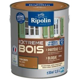 Pintura RIPOLIN para madera interior y exterior - Color para madera interior y exterior Ral 8001 Satinado, 2,5L Precio: 107.49999975. SKU: B1492MNCDP