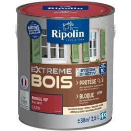 Pintura de madera para interiores y exteriores RIPOLIN - Rojo brillante Ral 3031 Satinado, 2.5L Precio: 103.95000011. SKU: B1GPY4G29W