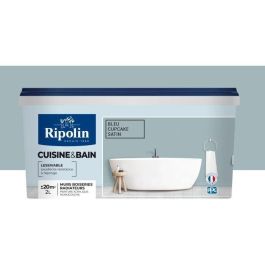 RIPOLIN Pintura especial para baños y cocinas para cuartos húmedos - 2 L - Azul cupcake Precio: 64.49999985. SKU: B15288572E