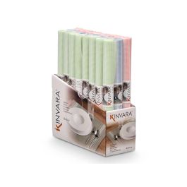 Salvamantel Kinvara 30x45 cm Rayas Surtidos Pastel - Azul, Rosa, Verde (48 Unidades) Salvamantel Kinvara 30x45 cm Rayas Surtidos Pastel - Azul, Rosa, Verde (48 Unidades)