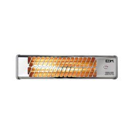 Edm Estufa de baño de cuarzo modelo cromo 600-1200w orientable 53,5x6x13,5cm recambio 07904