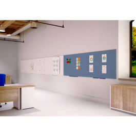 Rocada Pizarra Magnética Lacada Azul 55x75 cm