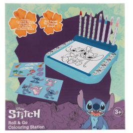 CYP BRANDS Estación de Dibujo Roll & Go Stitch Disney con 4 Rotuladores, 4 Ceras, 2 Plantillas Stickers y Rollo de Papel Precio: 9.5000004. SKU: B1KAPX77BH