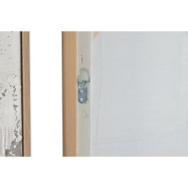 Lienzo Home ESPRIT Blanco Beige Abstracto Urbano 92 x 4,5 x 122 cm (2 Unidades)