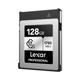 Lexar LCXEXSL128G-RNENG Memoria Flash 128 GB CFexpress Tipo B, Lectura 1750 MB/s, Escritura 1300 MB/s Lexar LCXEXSL128G-RNENG Memoria Flash 128 GB CFexpress Tipo B, Lectura 1750 MB/s, Escritura 1300 MB/s