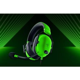 Razer Blackshark V2 X Auriculares Gaming Alámbricos Diadema Verde Negro 12-28000 Hz 240g Conector 3.5mm PC Mac PS4 Xbox One