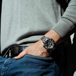 Casio ECB-2000D-1AEF Reloj Hombre 51 mm Plateado Bluetooth Solar Resistente al Agua (10 Bares)