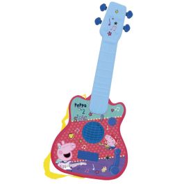 Guitarra infantil peppa pig electronica con melodias 40,5x30x18 cm Precio: 18.49999976. SKU: S2405380