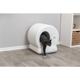 TRIXIE Caja de Arena - Autolimpiante - Plástico - 53 × 55,5 × 52 cm - Blanco TRIXIE Caja de Arena - Autolimpiante - Plástico - 53 × 55,5 × 52 cm - Blanco