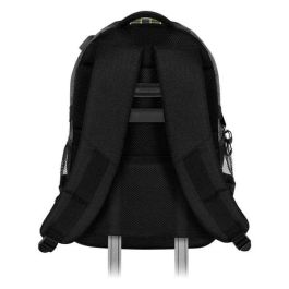 Karactermania Mochila Batman Run. Plus FAN Caped Negro 44x34x21cm Ripstop Compartimentos USB