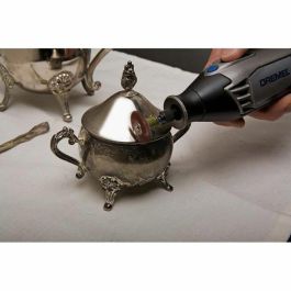 Dremel Cepillo Abrasivo de Precisión Grano 36 para Desbarbar, Limpiar, Acabar y Pulir Piezas Delicadas