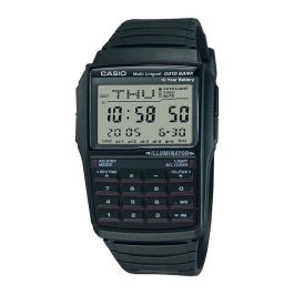 Reloj Hombre Casio DATABANK CALCULATOR Negro Gris Reloj Hombre Casio DATABANK CALCULATOR Negro Gris Precio: 87.5000005. SKU: S7234190