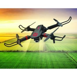 Elite Drone MKX - Drone - TURBO CHALLENGE - Dispositivo volador - Negro - 2 Baterías Recargables y Baterías Incluidas Elite Drone MKX - Drone - TURBO CHALLENGE - Dispositivo volador - Negro - 2 Baterías Recargables y Baterías Incluidas