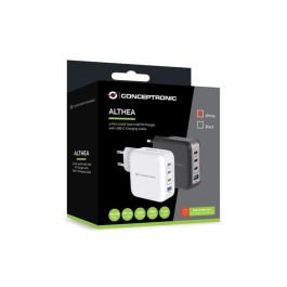 Cargador Pared Conceptronic Althea18 W 100 W + Cargador Pared Conceptronic Althea18 W 100 W +