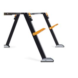 Toughbuilt Caballete / Mesa de Trabajo c700 de Acero, Patas Ajustables, 589kg/ud, 1178kg/par (2 Unidades)