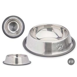 Comedero Mascota Metalico 18Cm Huellas Goma Mascow (24 Unidades) Precio: 36.79000039. SKU: B1GAXQ5TJ7