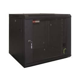 WP WPN-RWB-06605-B Armario Rack de Pared 6U con Puerta de Cristal Templado Paneles Desmontables 600x500x370mm Negro Precio: 116.50000032. SKU: B1C5RRKVNA