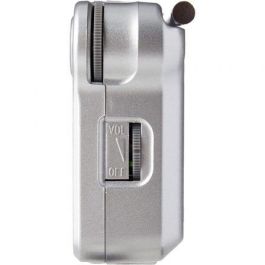 Panasonic Radio Portátil AM/FM Analógica, Altavoz, Entrada Auriculares, Plata