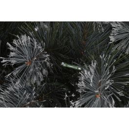 DKD Home Decor Árbol Navidad Moderna White dust Nevado Verde 100 x 100 x 150 cm LED 200 Leds