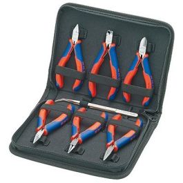 Knipex Set de Alicates de Electrónica de Precisión, 7 Piezas, con Cortacables y Rizador, en Acero Inoxidable, Estuche Poliéster Precio: 287.78999975. SKU: B1AEVAWJ7S