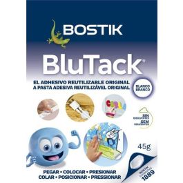 Bostik Masilla Adhesiva Blu Tack, Moldeable y Reutilizable, 55 gr, Blanco Precio: 2.50000036. SKU: B14MSQQ5EZ