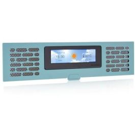 Thermaltake AC-067-OOCNAN-A1 - Kit Panel LCD Turquesa para Torre The Tower 200, 5V 14W, Fácil de Instalar