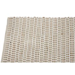 Alfombra Boho DKD Home Decor Marron Blanco 175 x 75 cm