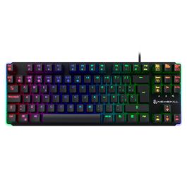 Teclado Newskill NS-KB-GUNGNYRT-GAT-R Negro Qwerty Español QWERTY